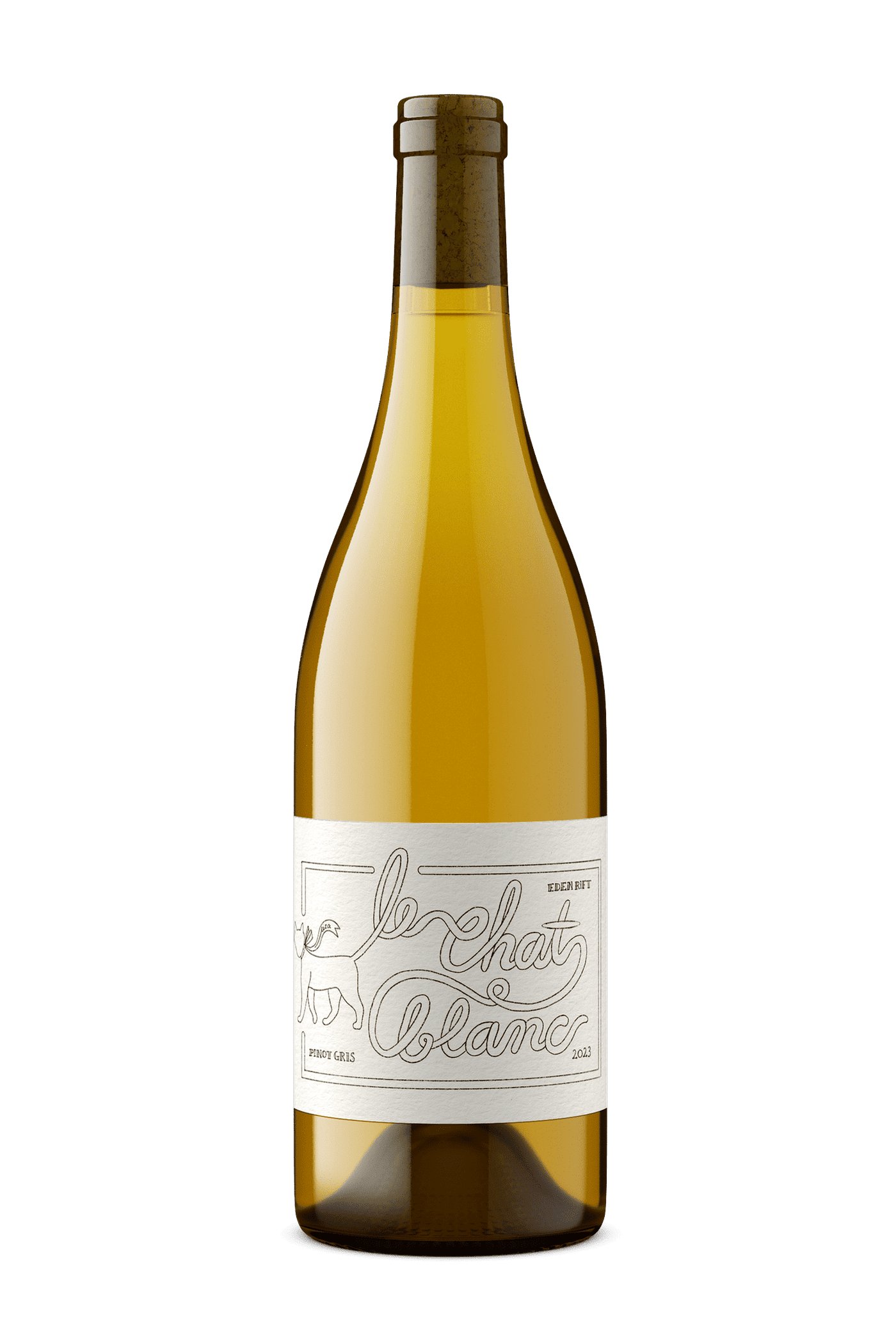 Le Chat Blanc bottle CAROUSEL